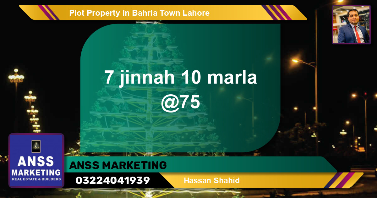 Residential Plot for Sale in Bahria Town, Lahore - (BP-40520)