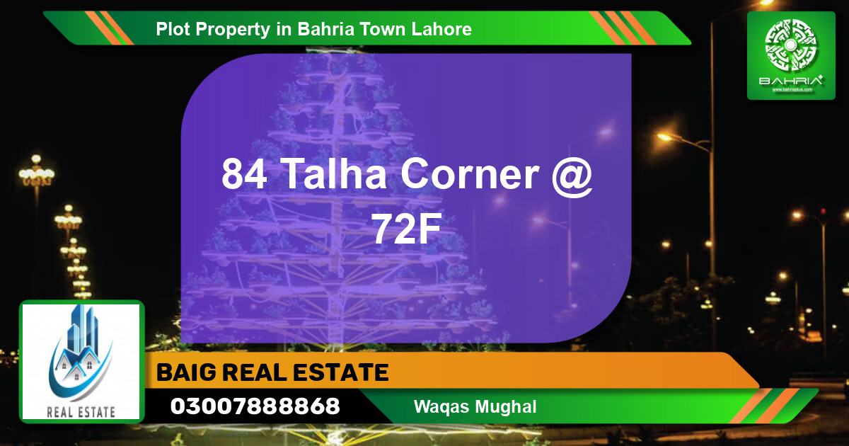 Residential Plot for Sale in Bahria Town, Lahore - (BP-40614)
