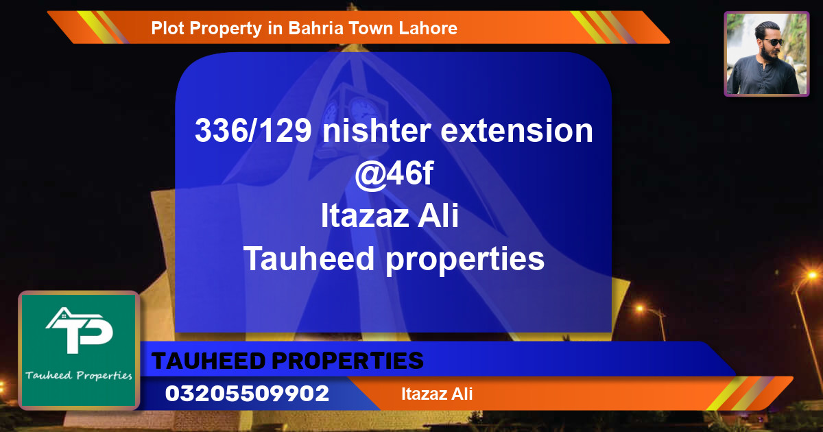 Residential Plot for Sale in Bahria Town, Lahore - (BP-40618)
