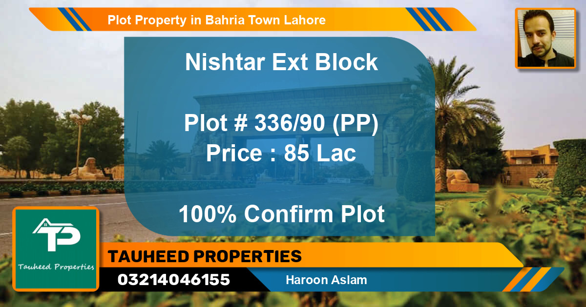 Residential Plot for Sale in Bahria Town, Lahore - (BP-40700)