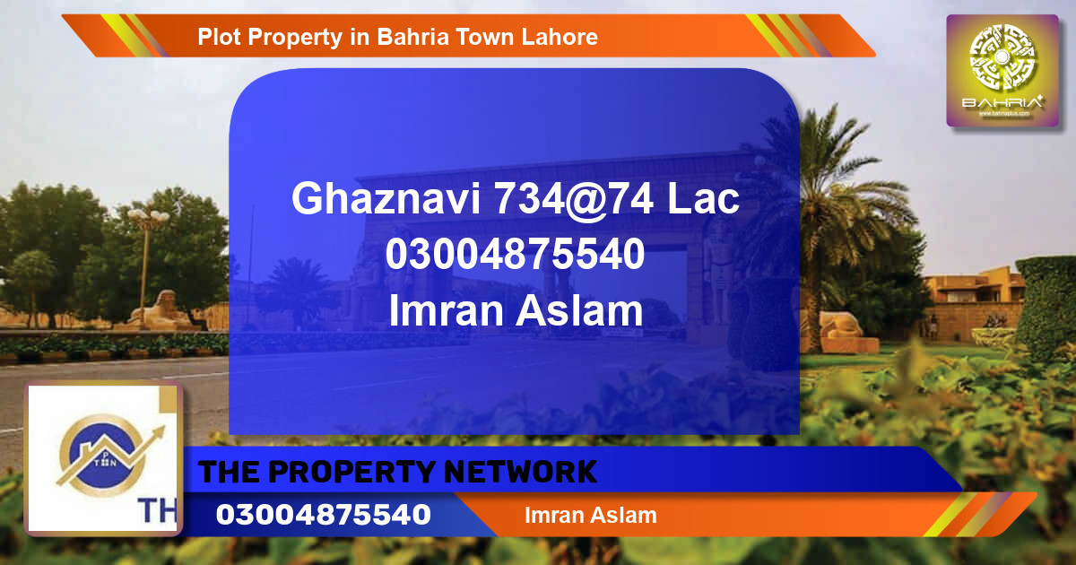 Residential Plot for Sale in Bahria Town, Lahore - (BP-40751)