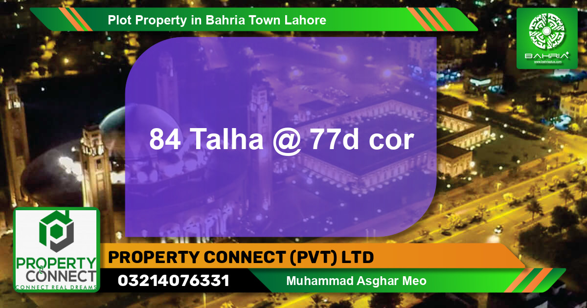 Residential Plot for Sale in Bahria Town, Lahore - (BP-40756)