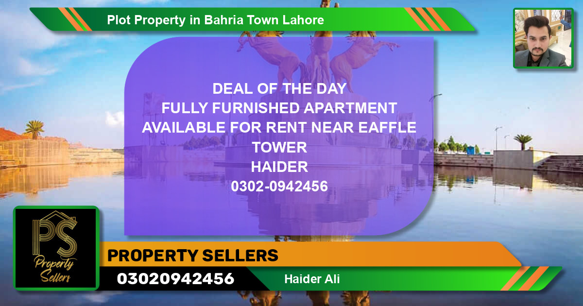 Residential Plot for Sale in Bahria Town, Lahore - (BP-40980)