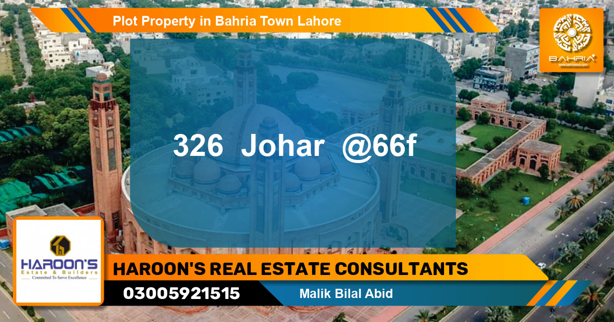 Residential Plot for Sale in Bahria Town, Lahore - (BP-41299)