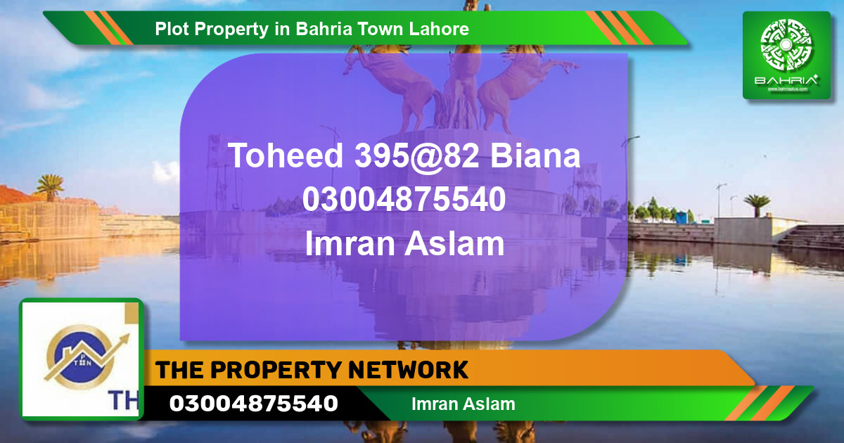 Residential Plot for Sale in Bahria Town, Lahore - (BP-41491)