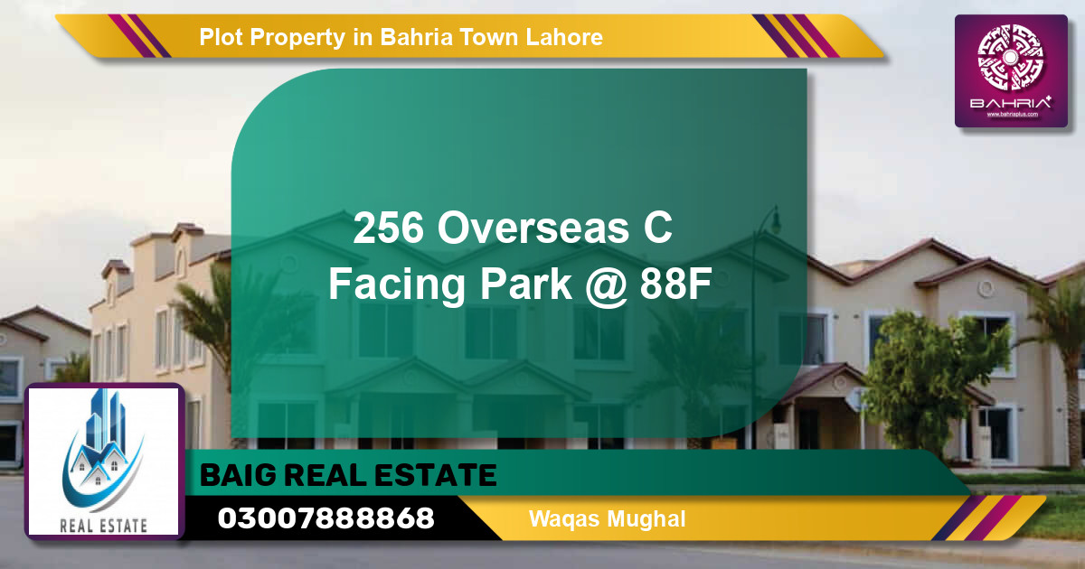 Residential Plot for Sale in Bahria Town, Lahore - (BP-41695)