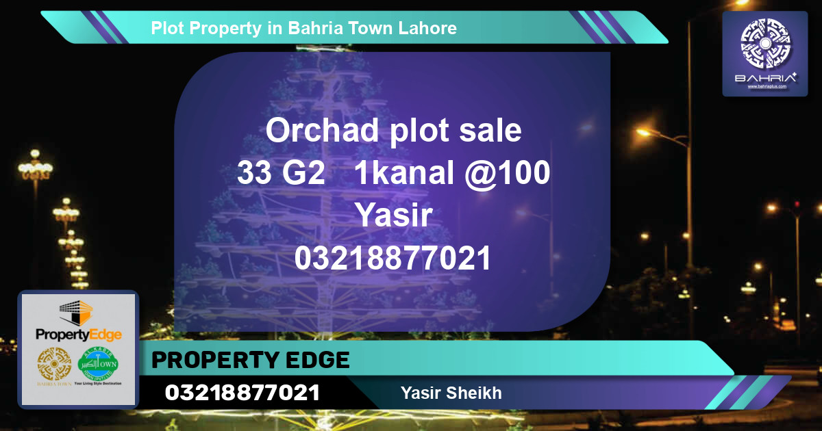 Residential Plot for Sale in Bahria Town, Lahore - (BP-41776)