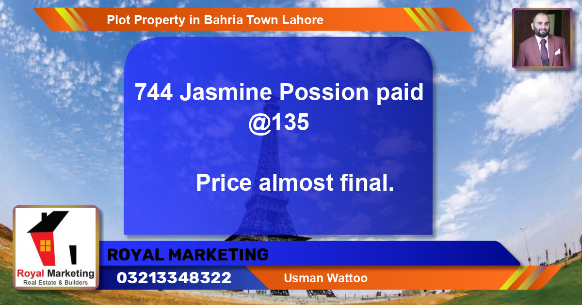 Residential Plot for Sale in Bahria Town, Lahore - (BP-42110)