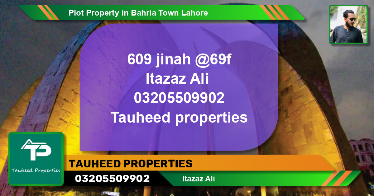 Residential Plot for Sale in Bahria Town, Lahore - (BP-42122)