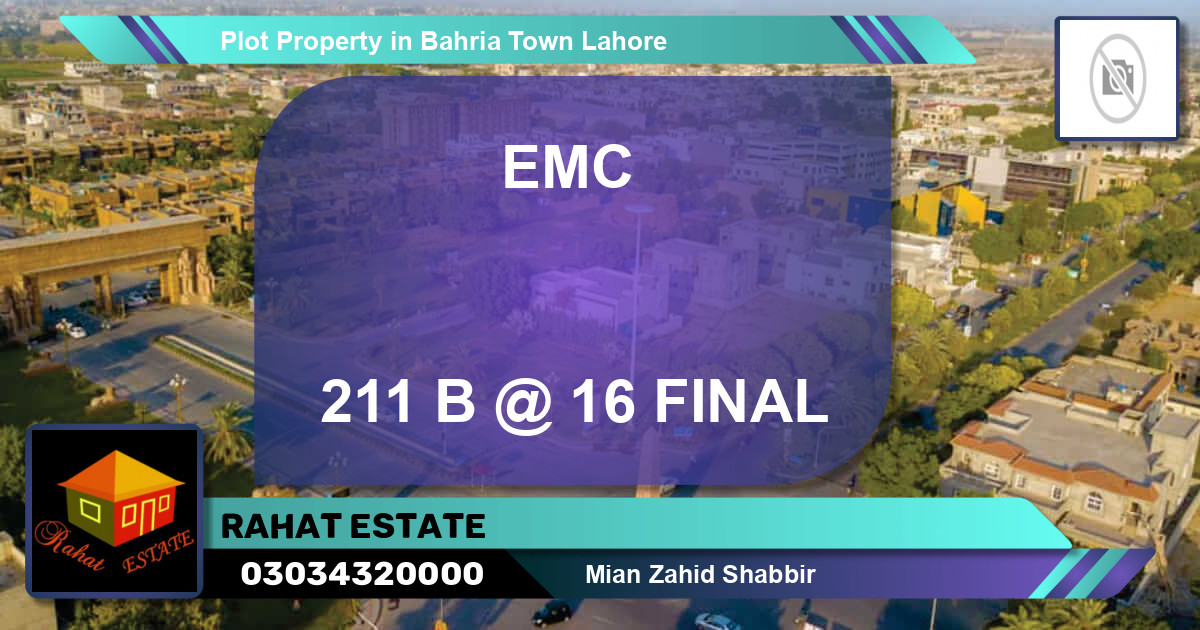 Residential Plot for Sale in Bahria Town, Lahore - (BP-42225)