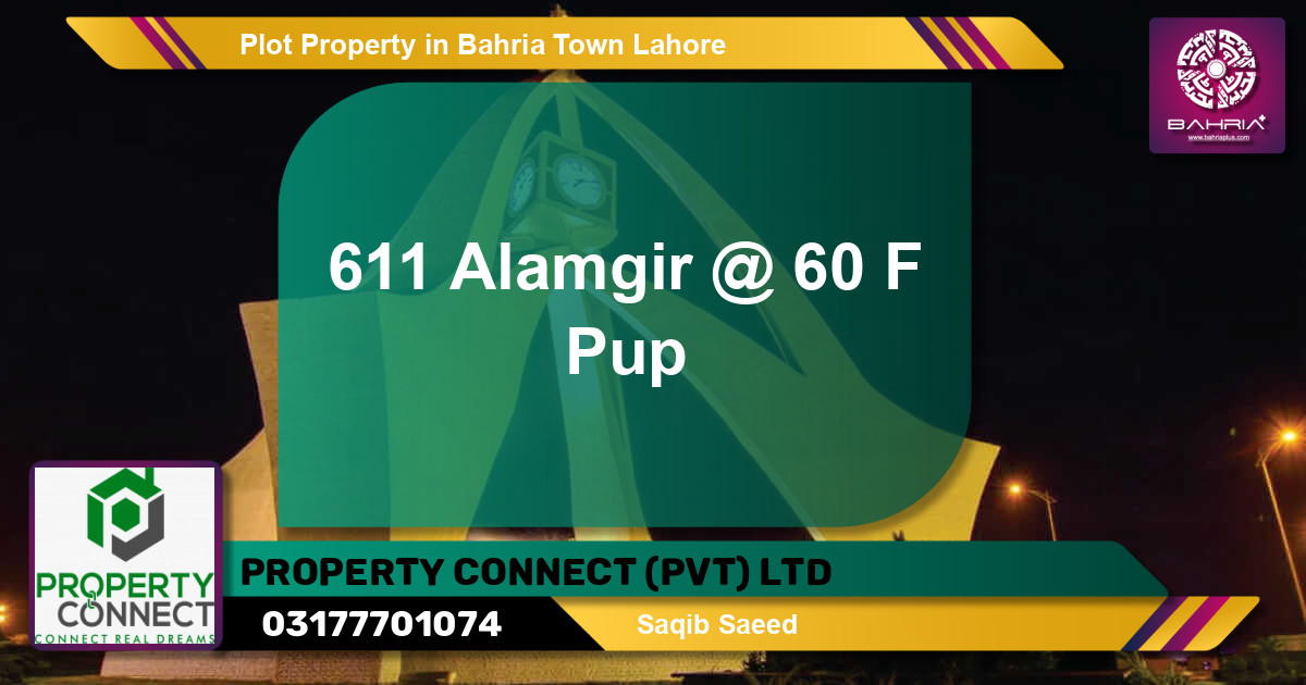 Residential Plot for Sale in Bahria Town, Lahore - (BP-42271)
