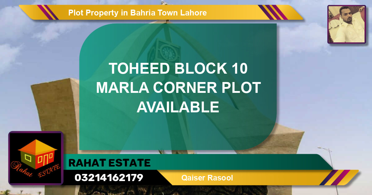 Residential Plot for Sale in Bahria Town, Lahore - (BP-42285)
