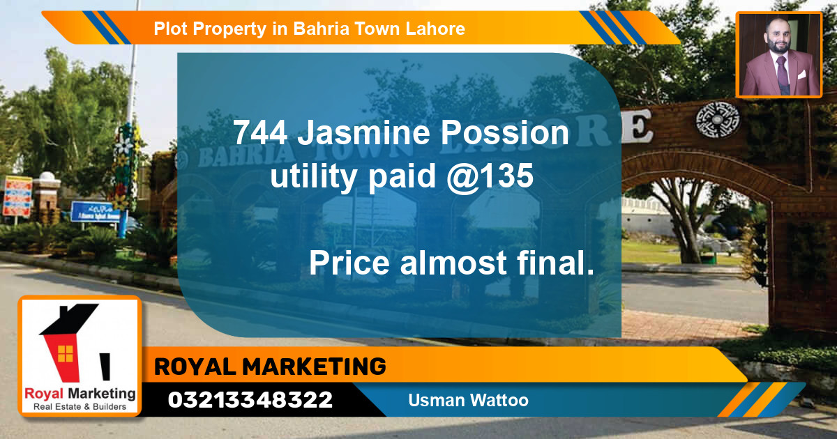 Residential Plot for Sale in Bahria Town, Lahore - (BP-42331)
