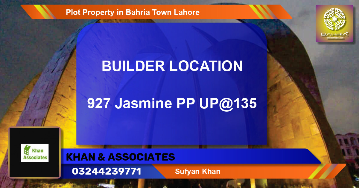 Residential Plot for Sale in Bahria Town, Lahore - (BP-42343)