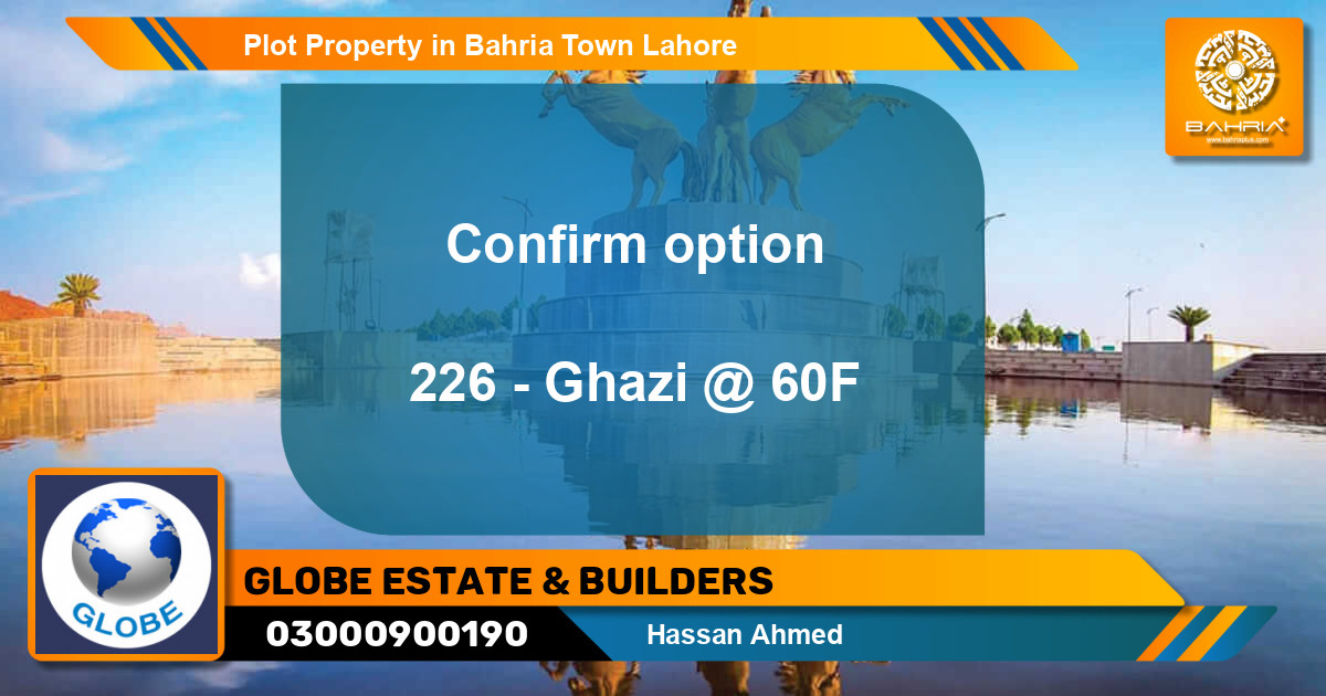 Residential Plot for Sale in Bahria Town, Lahore - (BP-42661)
