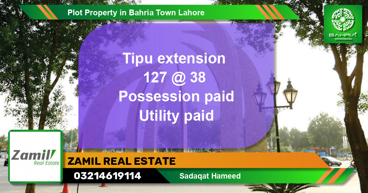 Residential Plot for Sale in Bahria Town, Lahore - (BP-42905)