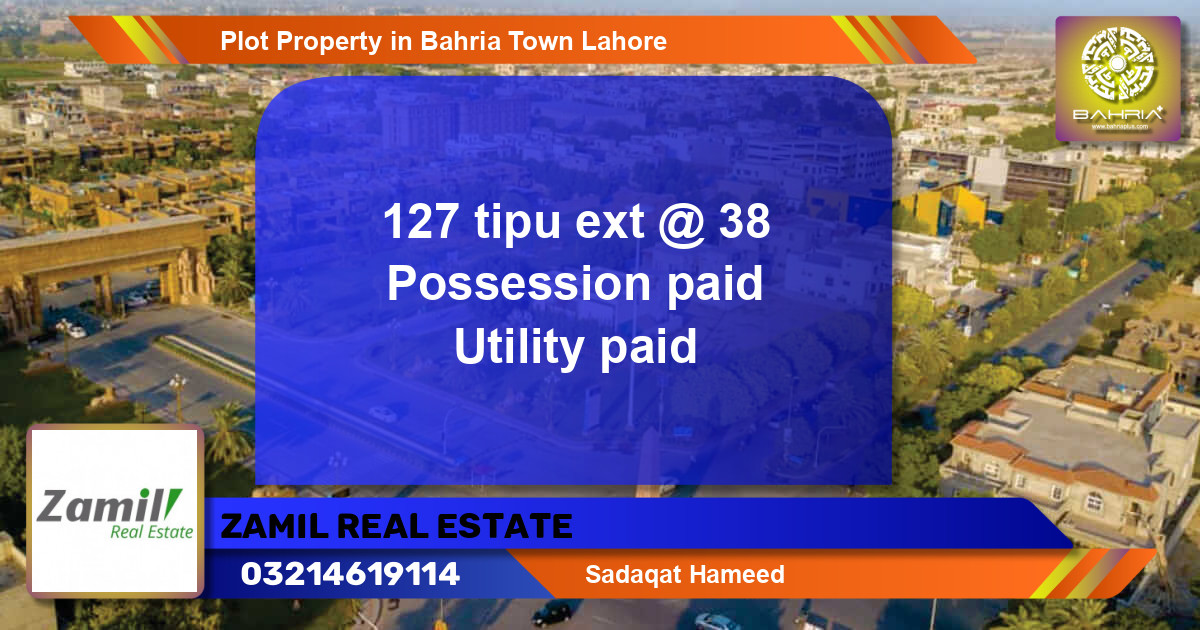 Residential Plot for Sale in Bahria Town, Lahore - (BP-42906)