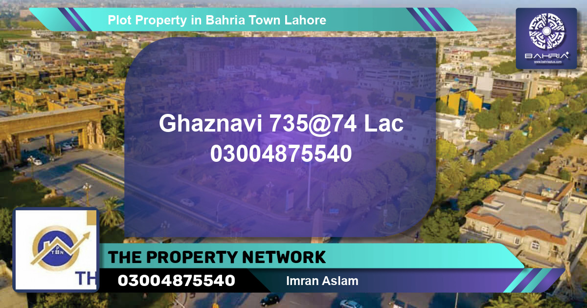 Residential Plot for Sale in Bahria Town, Lahore - (BP-43002)