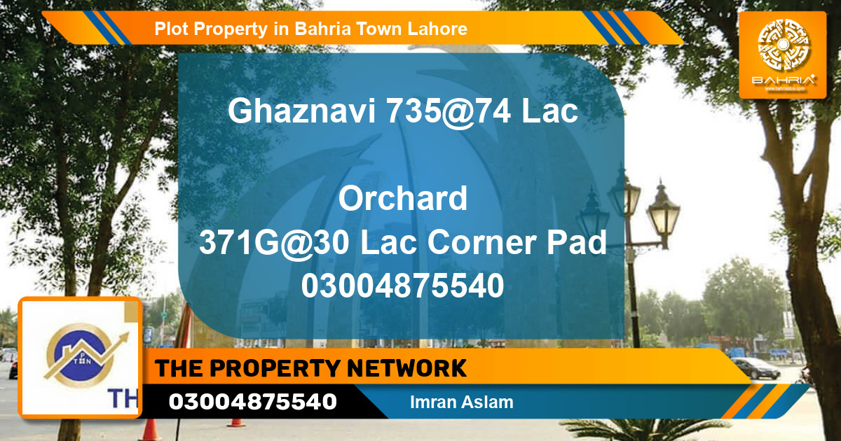 Residential Plot for Sale in Bahria Town, Lahore - (BP-43004)