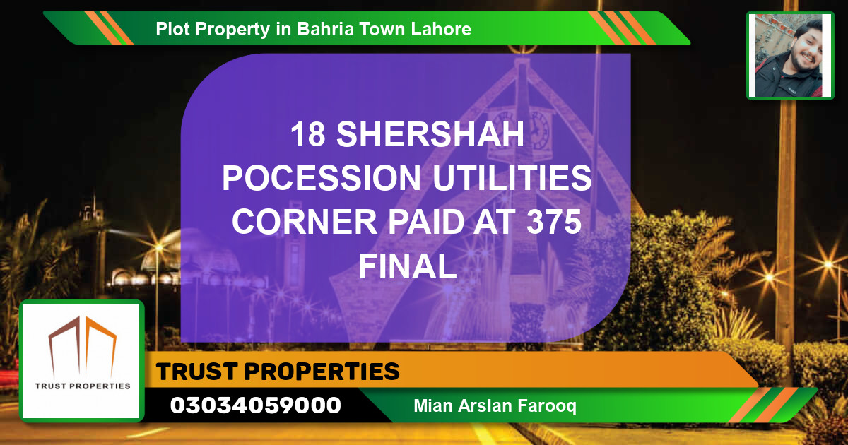Residential Plot for Sale in Bahria Town, Lahore - (BP-43177)