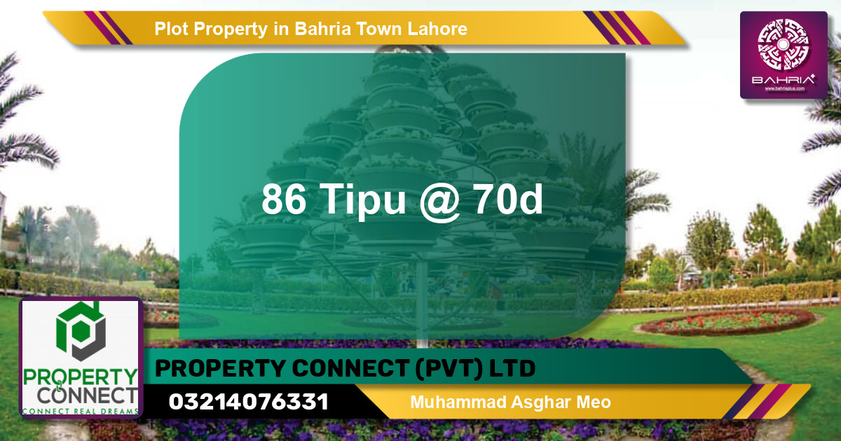 Residential Plot for Sale in Bahria Town, Lahore - (BP-43229)