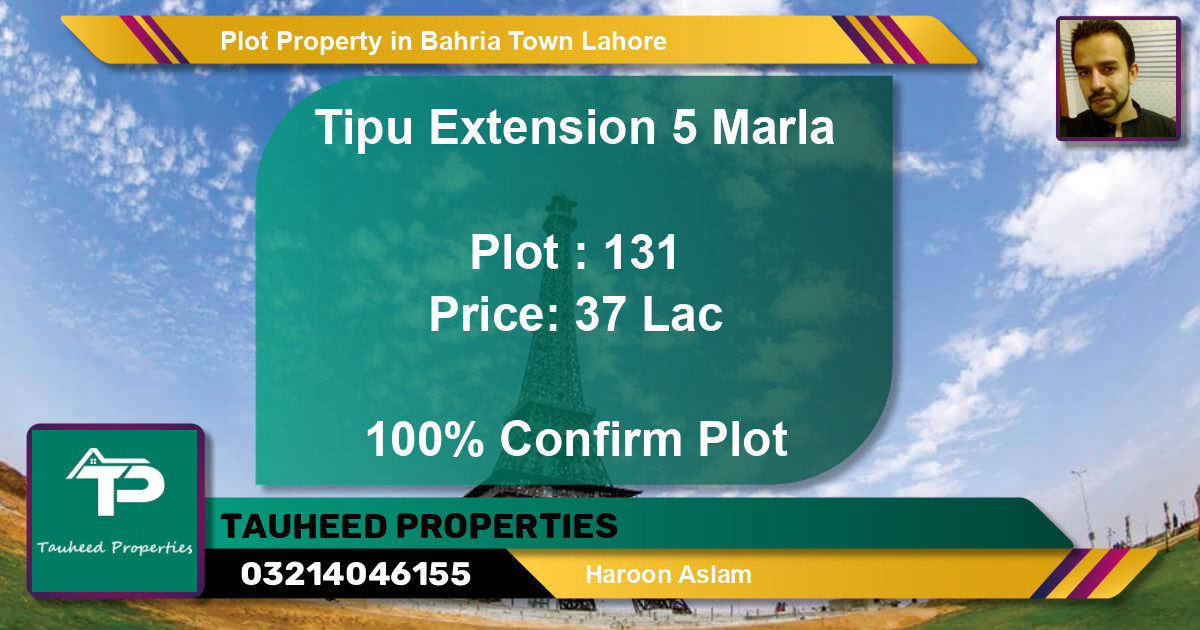 Residential Plot for Sale in Bahria Town, Lahore - (BP-43277)