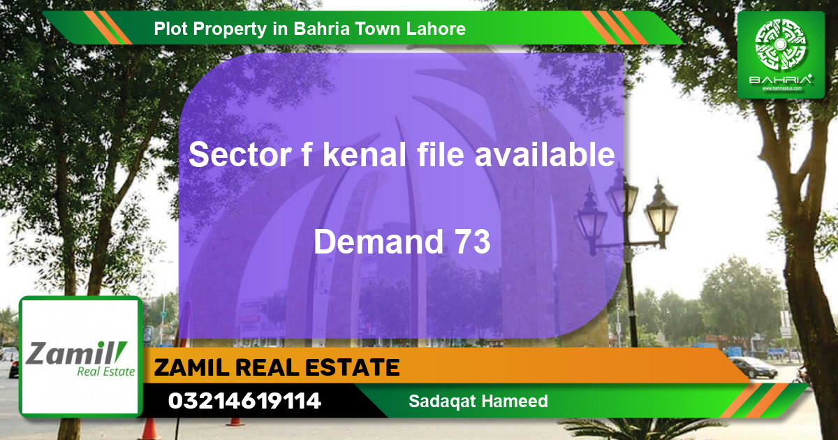 Residential Plot for Sale in Bahria Town, Lahore - (BP-43434)
