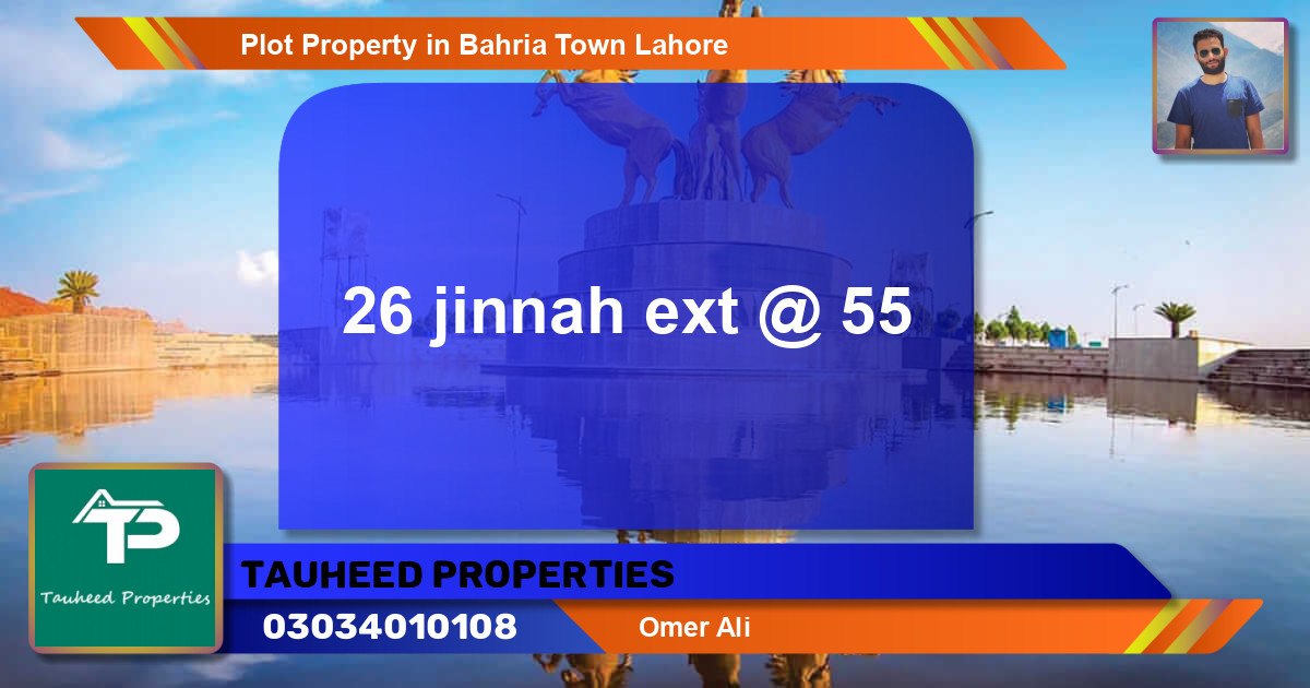 Residential Plot for Sale in Bahria Town, Lahore - (BP-44060)