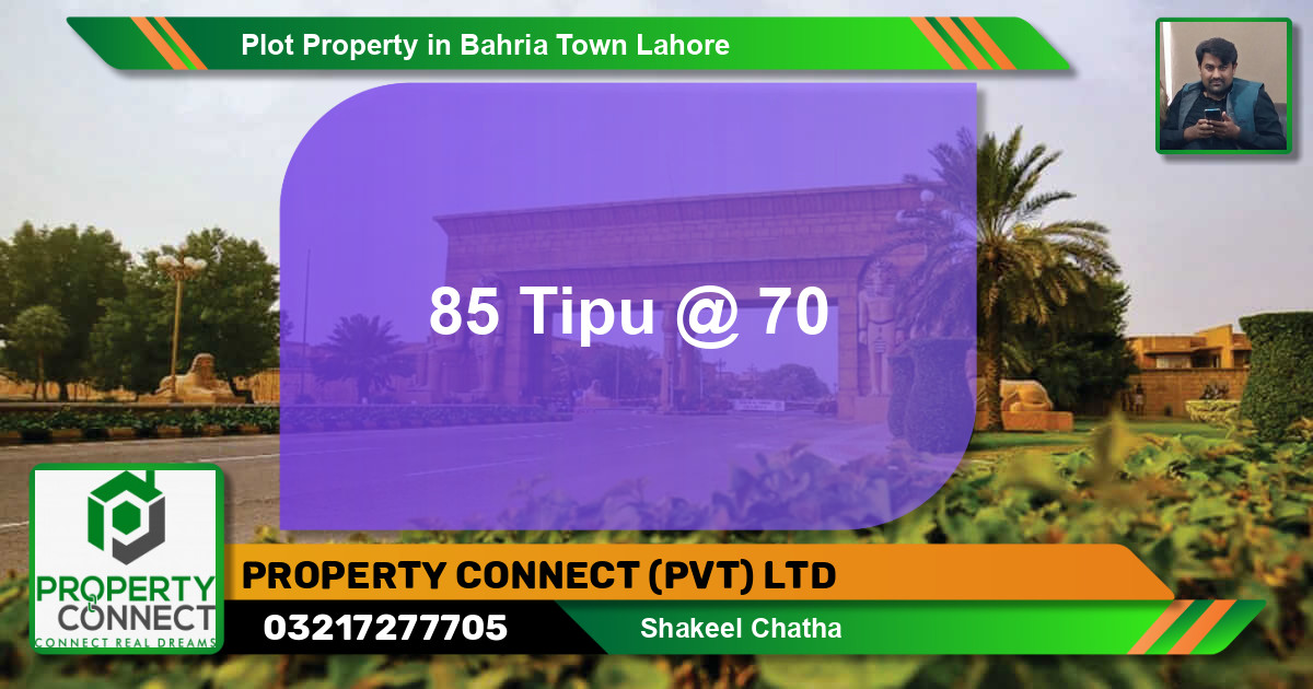 Residential Plot for Sale in Bahria Town, Lahore - (BP-44143)