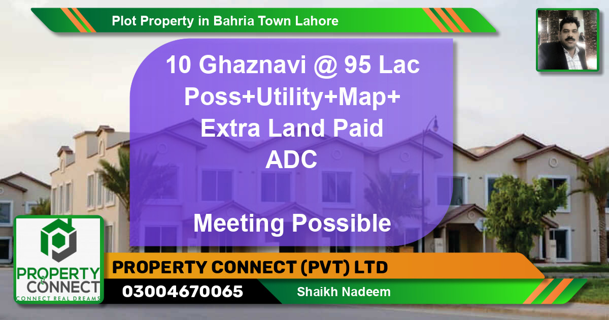 Residential Plot for Sale in Bahria Town, Lahore - (BP-44364)