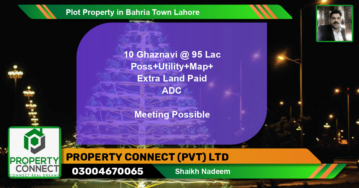 Residential Plot for Sale in Bahria Town, Lahore - (BP-44416)