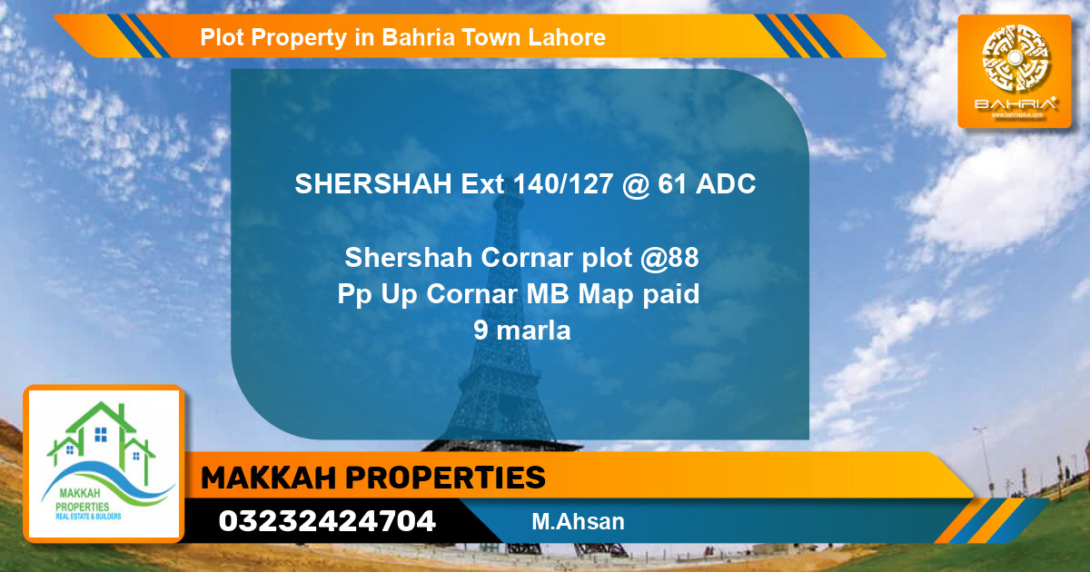 Residential Plot for Sale in Bahria Town, Lahore - (BP-45347)
