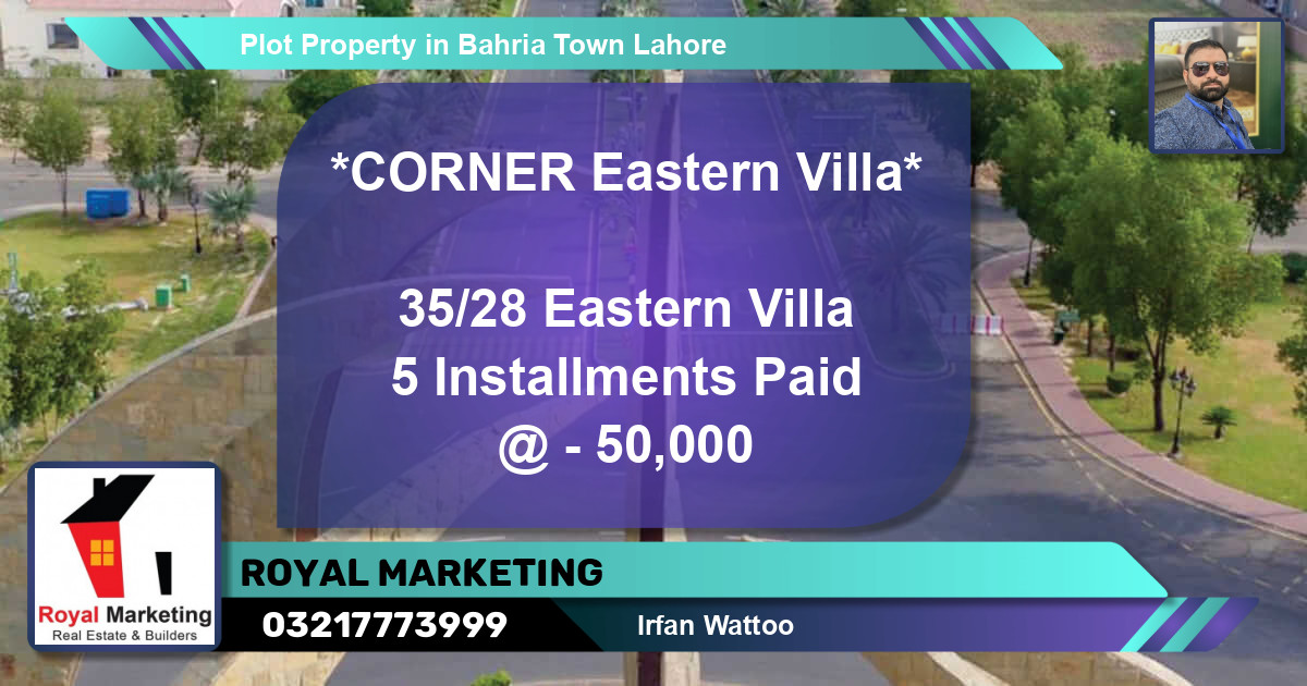 Residential Plot for Sale in Bahria Town, Lahore - (BP-45559)