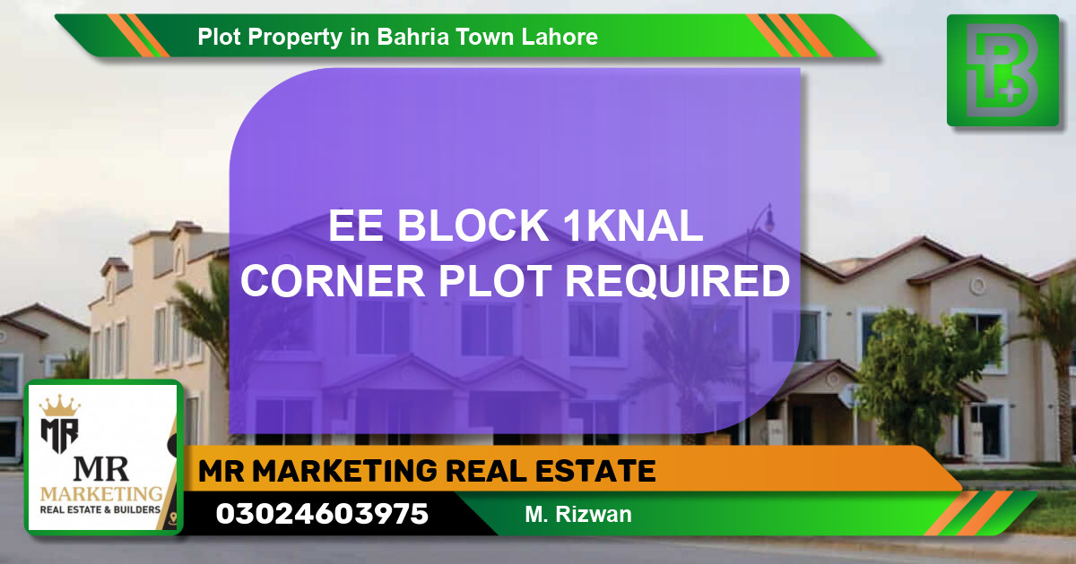 Residential Plot for Sale in Bahria Town, Lahore - (BP-45778)