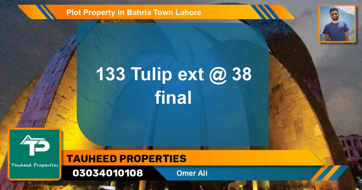 Residential Plot for Sale in Bahria Town, Lahore - (BP-46346)