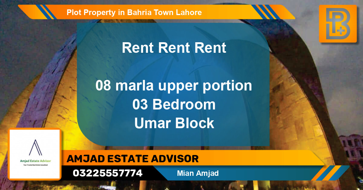 Residential Plot for Sale in Bahria Town, Lahore - (BP-46349)