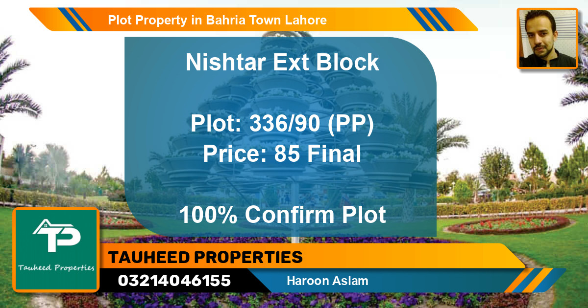 Residential Plot for Sale in Bahria Town, Lahore - (BP-46435)