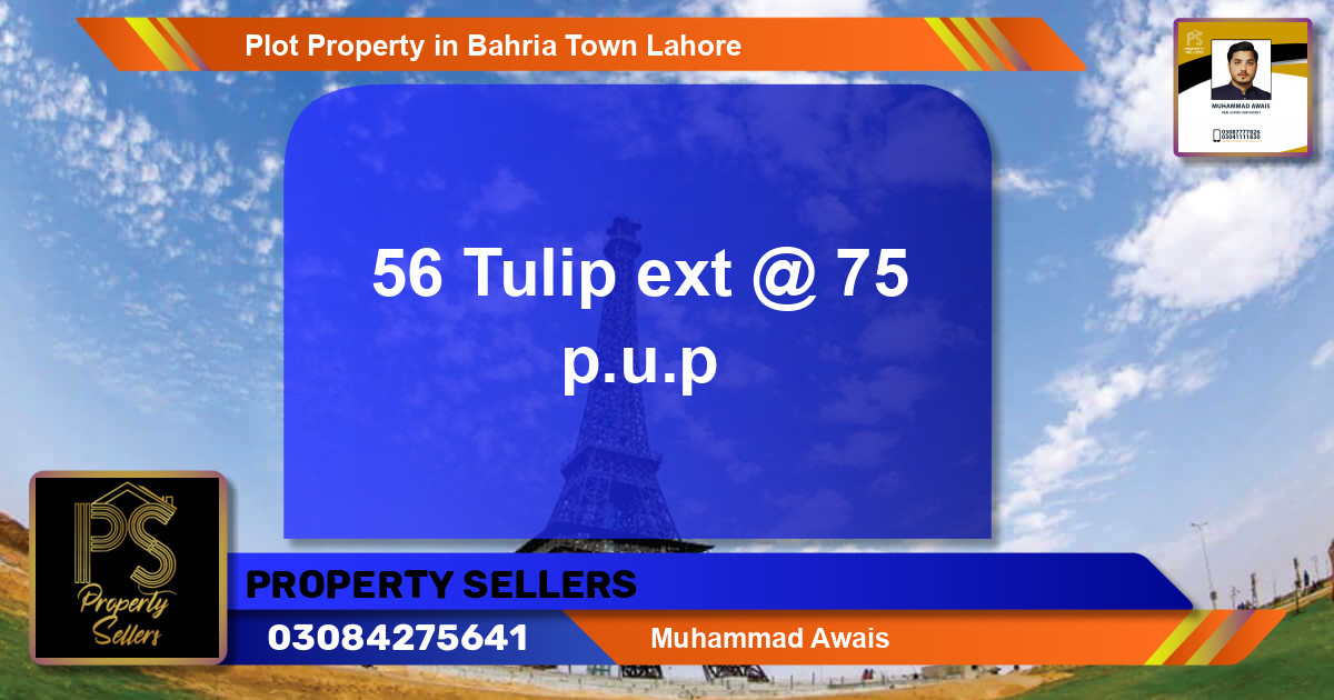 Residential Plot for Sale in Bahria Town, Lahore - (BP-46474)