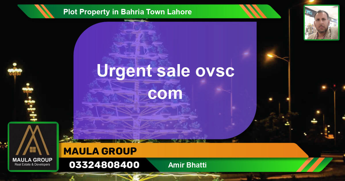 Residential Plot for Sale in Bahria Town, Lahore - (BP-46961)