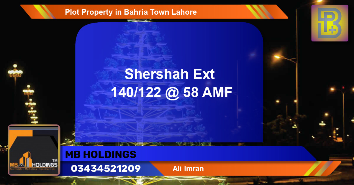 Residential Plot for Sale in Bahria Town, Lahore - (BP-46985)
