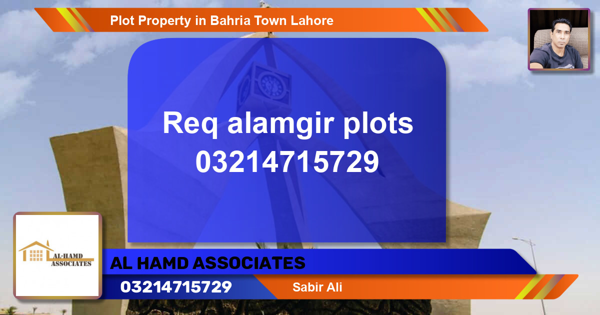 Residential Plot for Sale in Bahria Town, Lahore - (BP-47055)