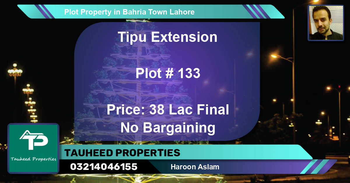 Residential Plot for Sale in Bahria Town, Lahore - (BP-47373)