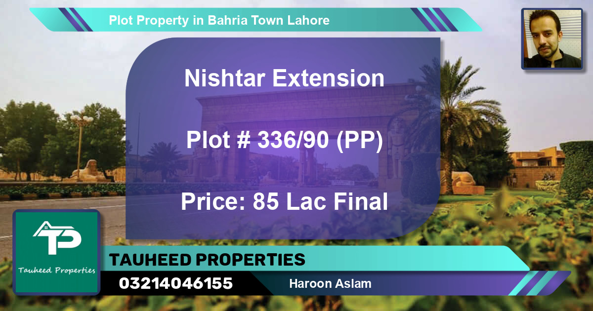 Residential Plot for Sale in Bahria Town, Lahore - (BP-47388)