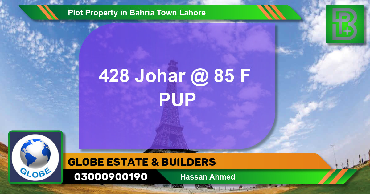 Residential Plot for Sale in Bahria Town, Lahore - (BP-47436)