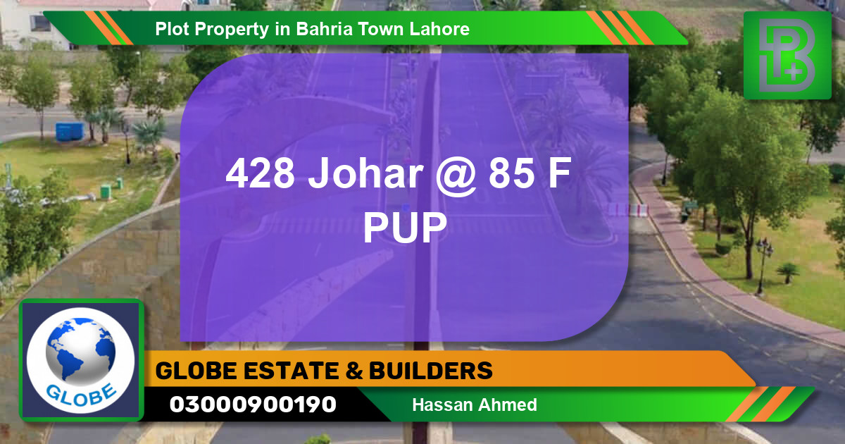 Residential Plot for Sale in Bahria Town, Lahore - (BP-47437)