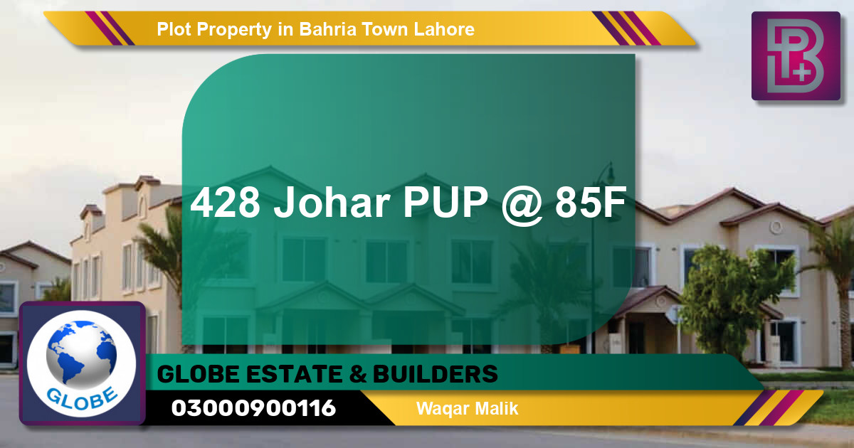 Residential Plot for Sale in Bahria Town, Lahore - (BP-47450)