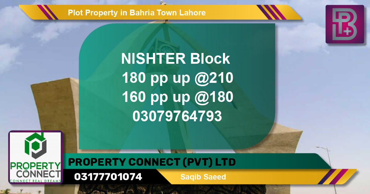 Residential Plot for Sale in Bahria Town, Lahore - (BP-47893)