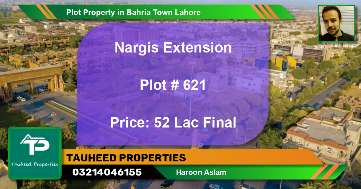 Residential Plot for Sale in Bahria Town, Lahore - (BP-48015)