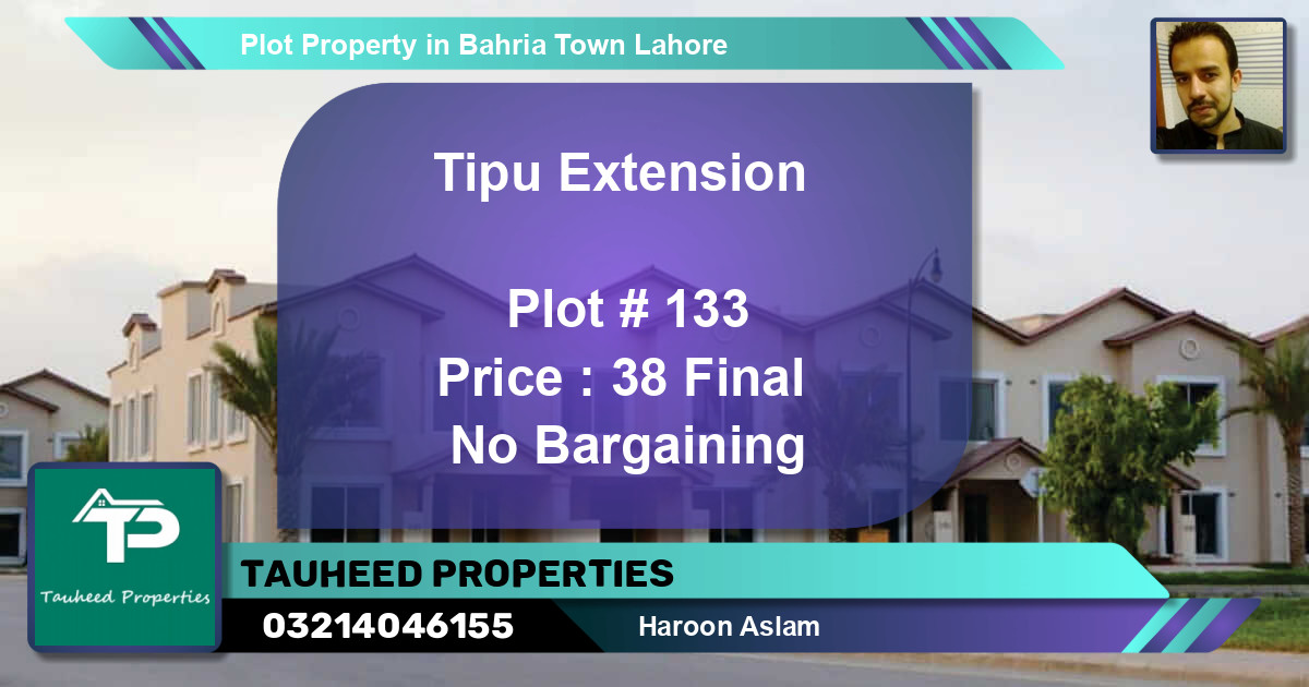 Residential Plot for Sale in Bahria Town, Lahore - (BP-48290)