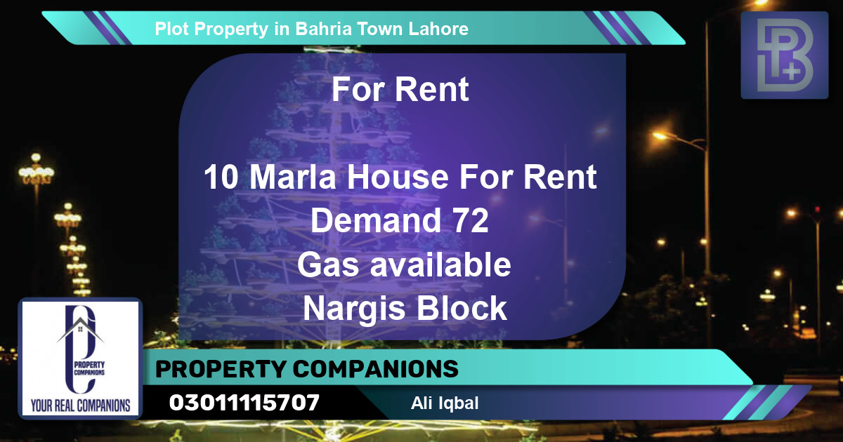 Residential Plot for Sale in Bahria Town, Lahore - (BP-48326)